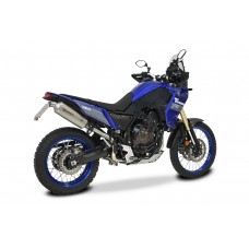 HP CORSE SP-2 SHORT Explore Edition Titanium Exhaust for Yamaha Tenere 700 (High Mount, Hard Bags)